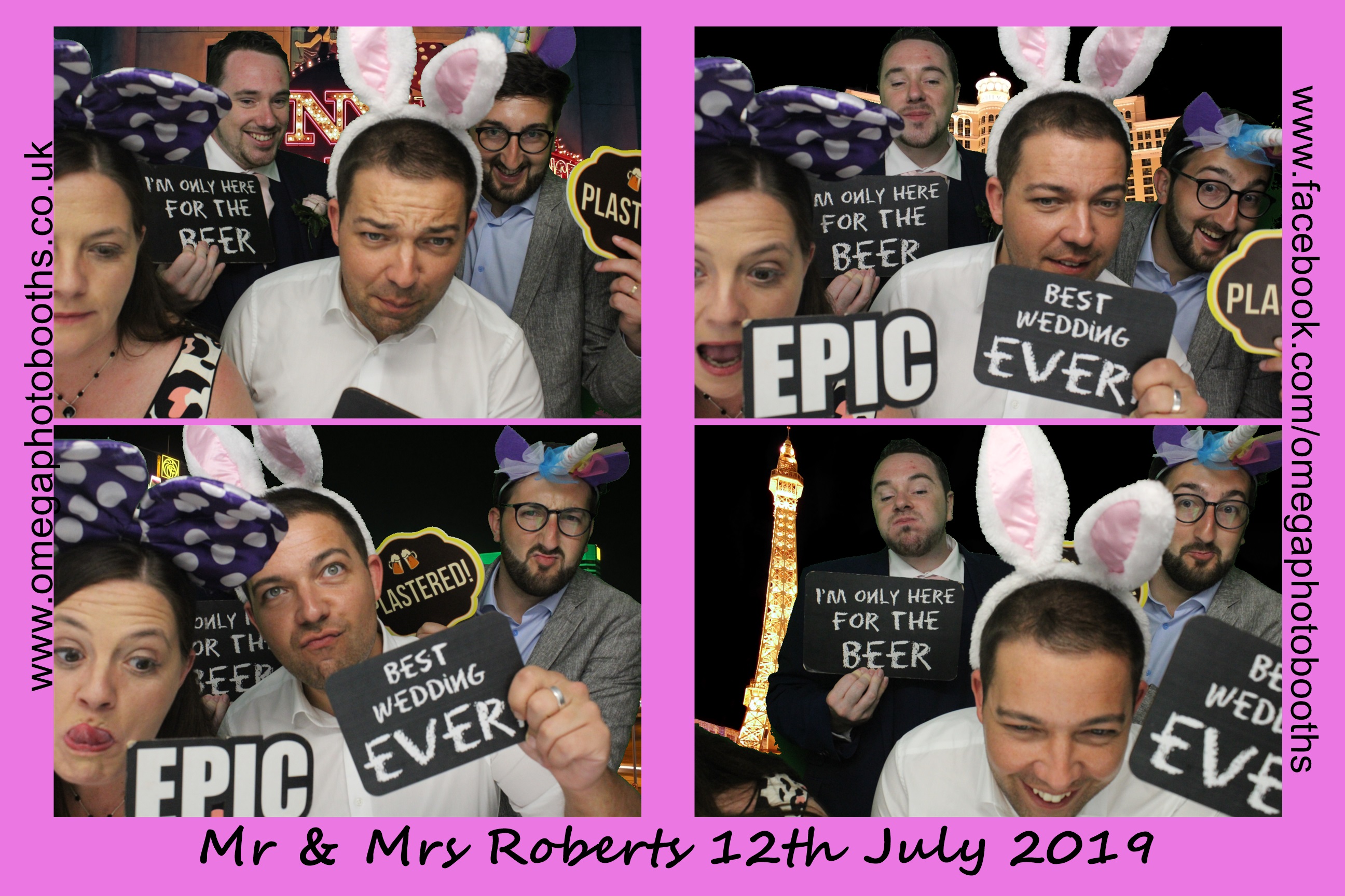 Mr & Mrs Roberts Wedding | View more photos from the event at gallery.omegaphotobooths.co.uk/u/Omega-Photobooths/Mr-Mrs-Roberts-Wedding